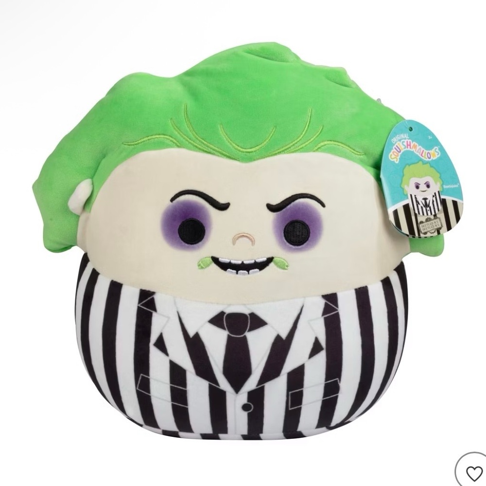 Squishmallows Beetlejuice Plush Toy - 10”